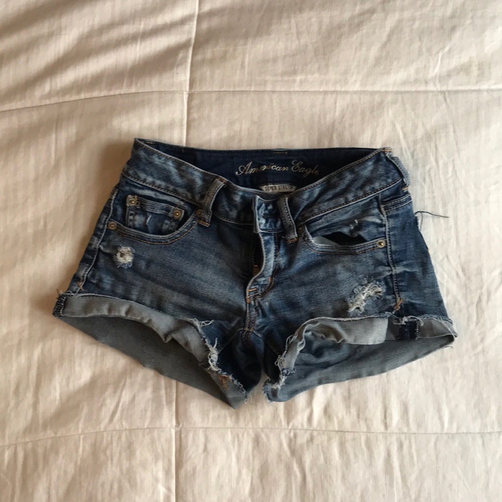 American Eagle jean shorts